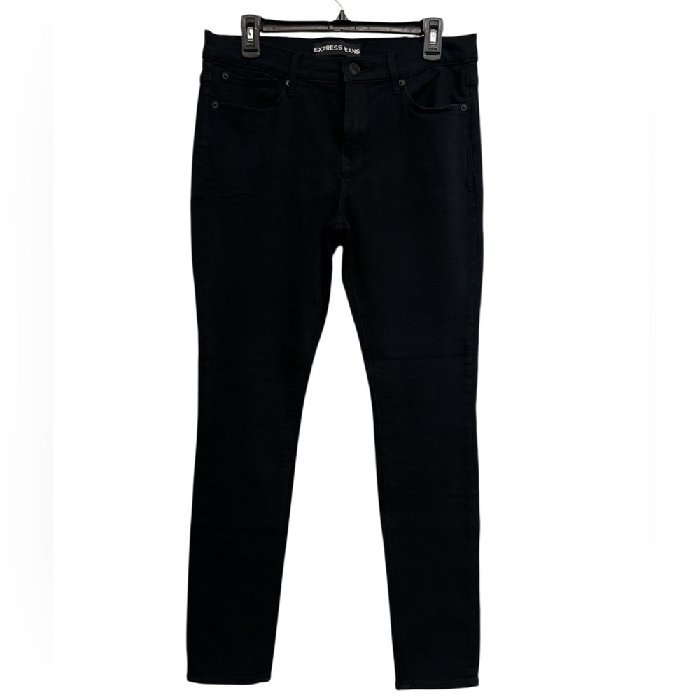 Express Women's Black Medium Midrise leggins Jeans